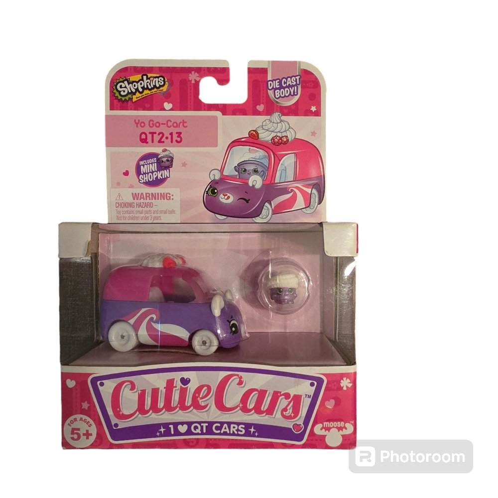 Shopkins YO-Go Cart Cutie‎ Car QT2-13 NIB